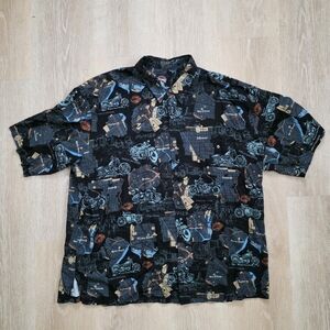 Harley Davidson Hawaii Tori Richard Shirt Size 4XL